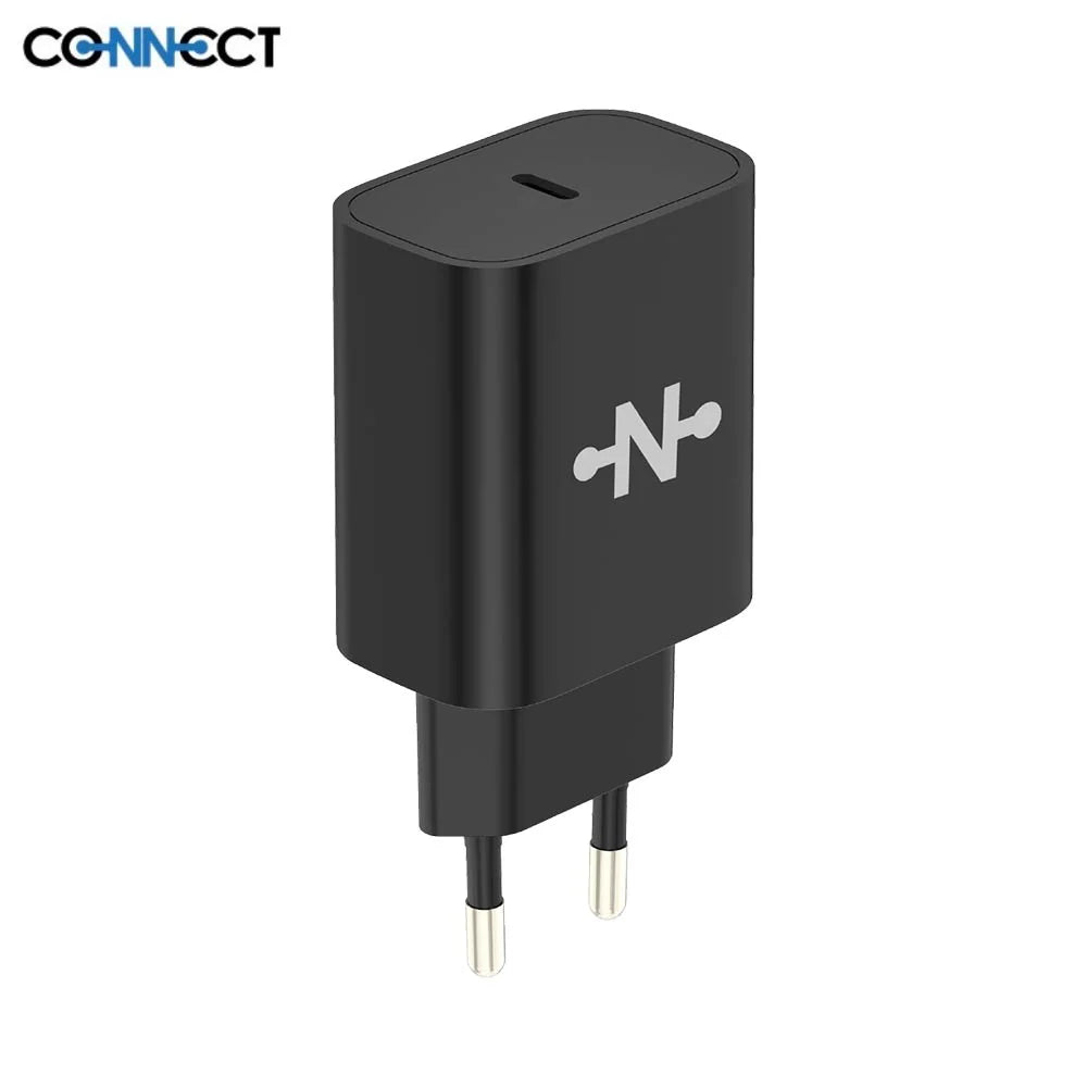 Chargeur Secteur Type-C 20W Noir