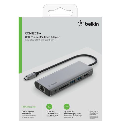 BELKIN Hub 6 Ports USB-C