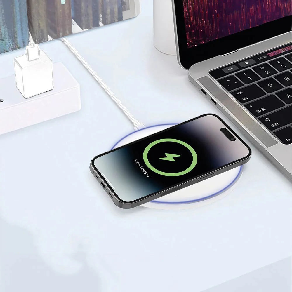 Pad de Charge à Induction 20W Blanc
