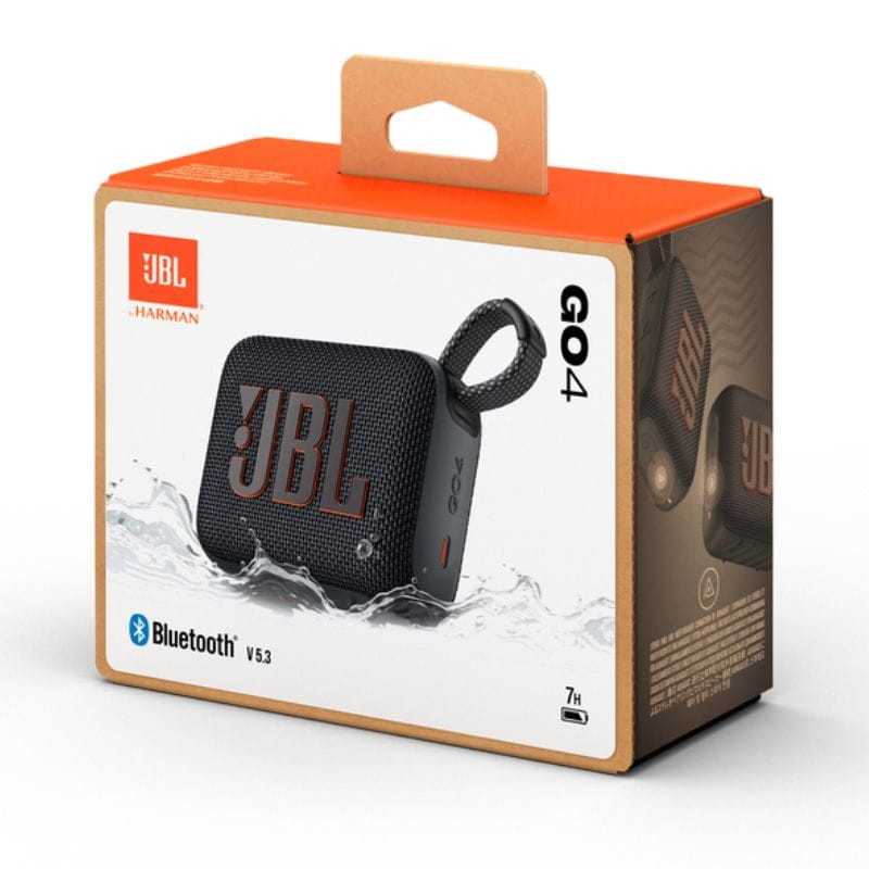 JBL Go 4 Enceinte Bluetooth Waterproof (Noir) Marque JBL